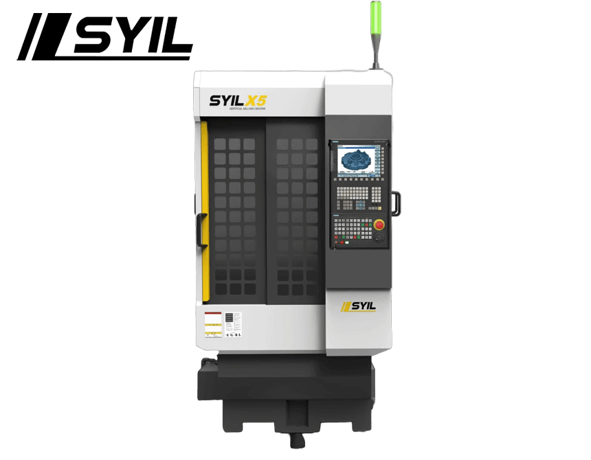 Вертикальный фрезерный станок с ЧПУ SYIL X5