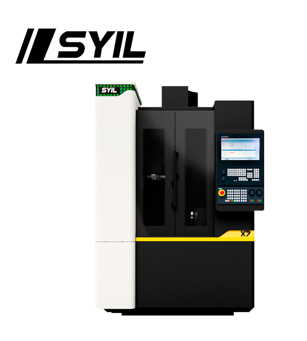 Вертикальный фрезерный станок с ЧПУ SYIL X7